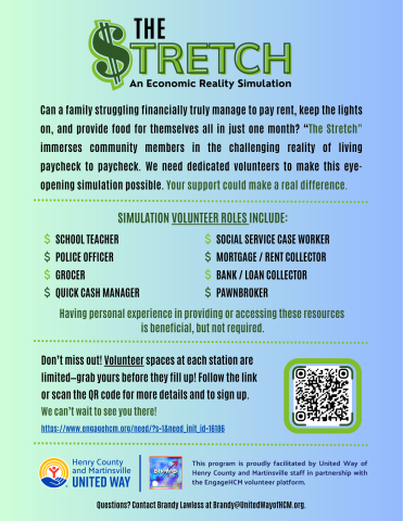 Volunteer Roles flyer